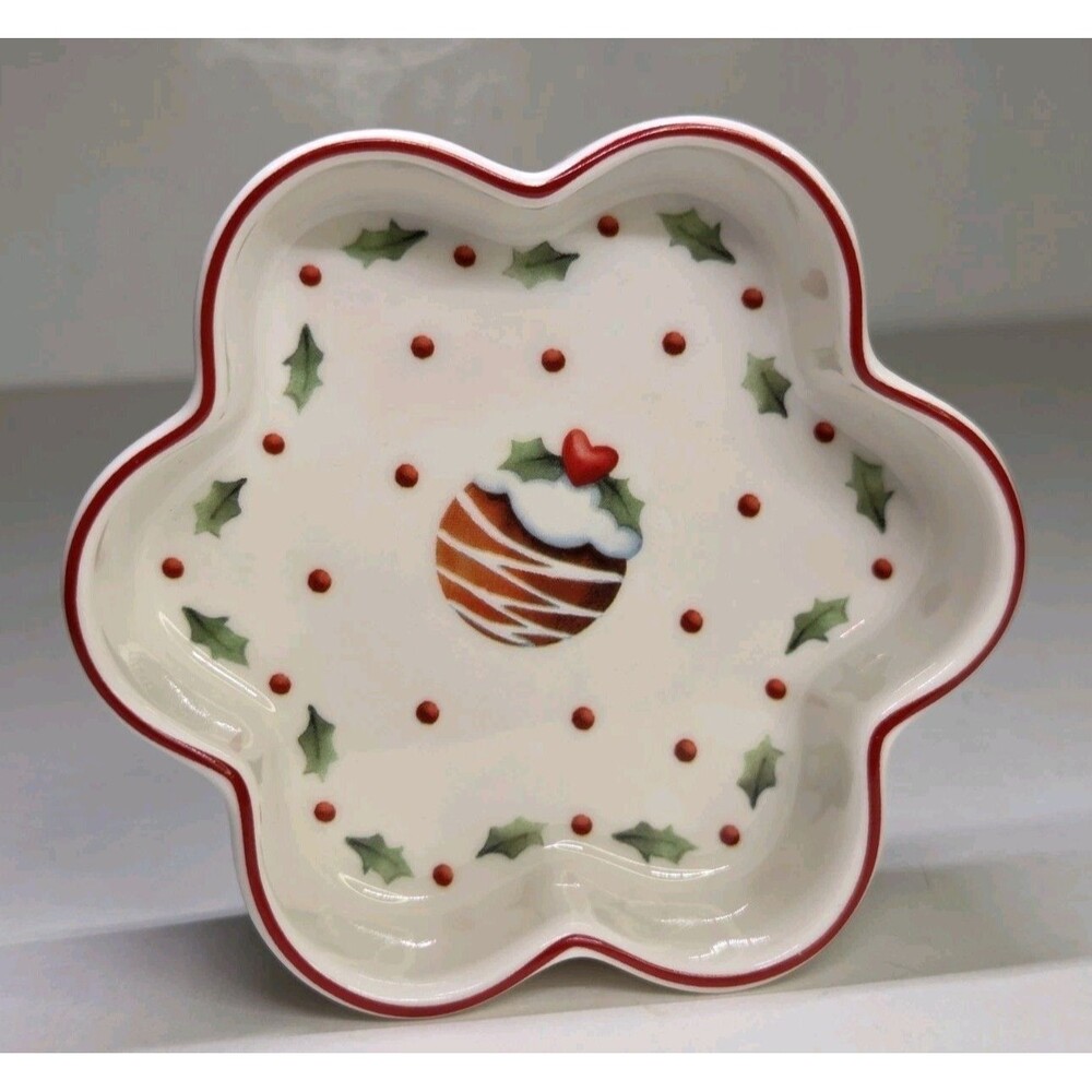 Villeroy & Boch Winter Bakery Delight Star Dish Bowl Holiday Christmas 4" Cookie